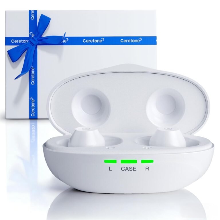 Ceretone OTC Hearing Aids, Rechargeable Hearing Aids for Sen...