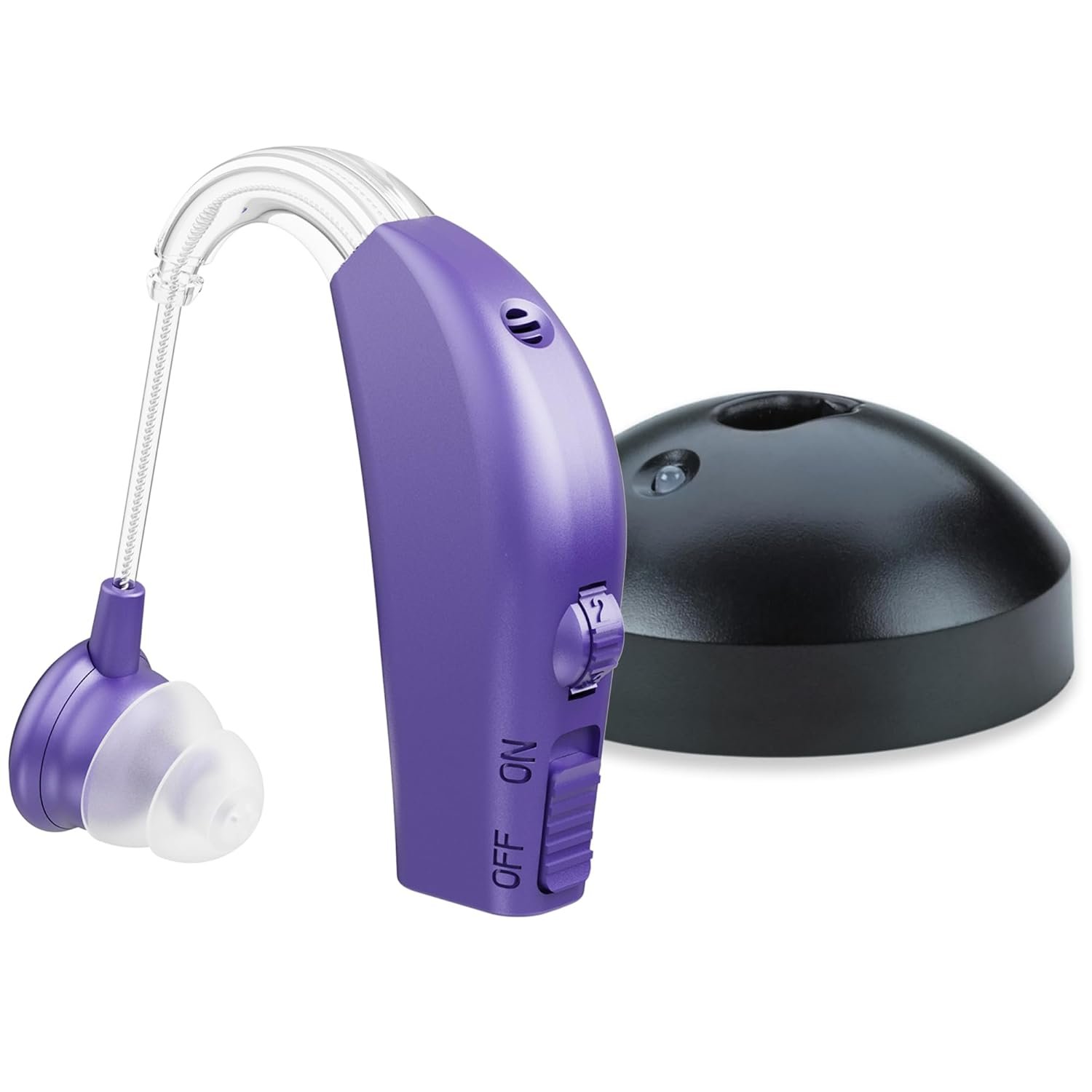 Digital Hearing Aid Amplifier Set Rechargeable Behind the ...