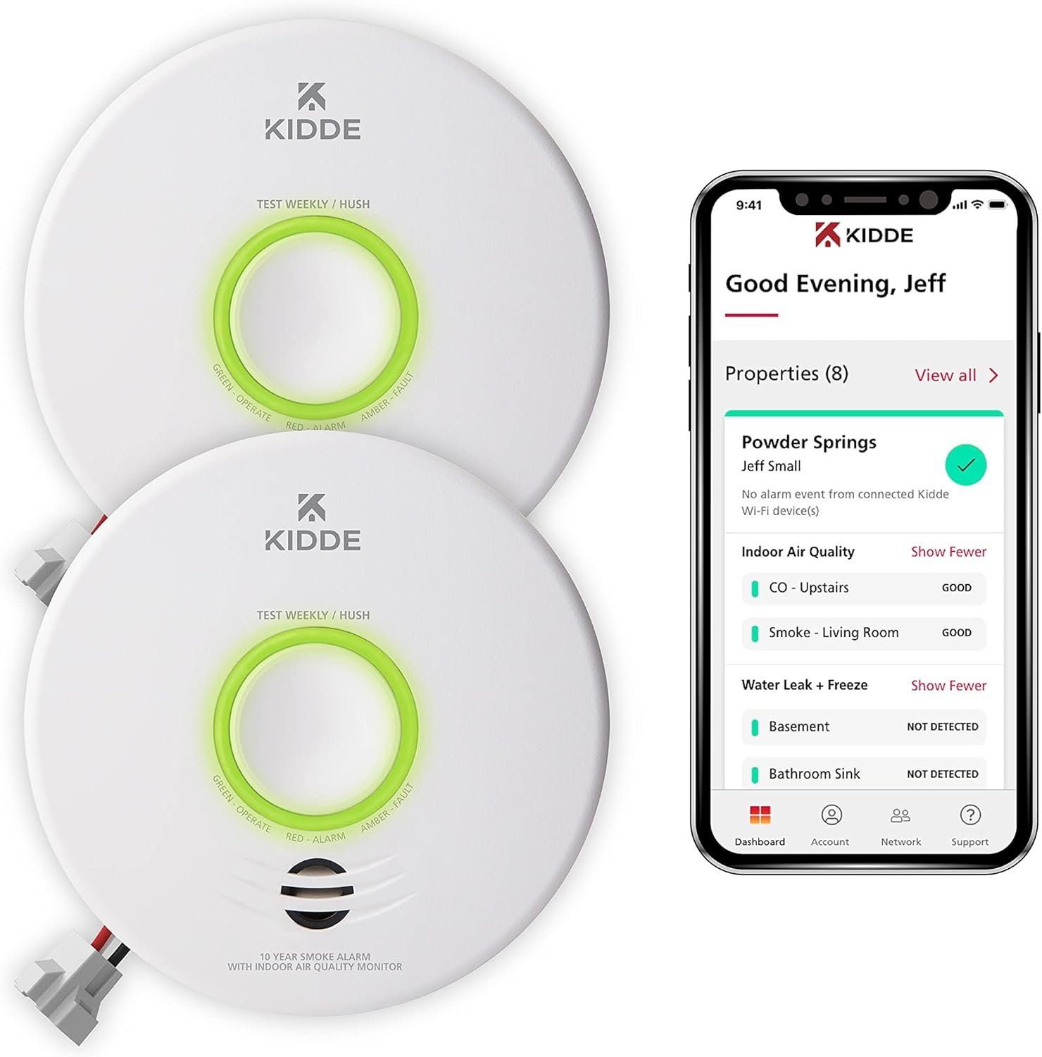 smart smoke detectors