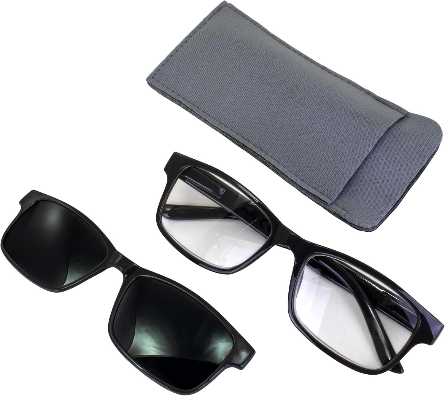 clip-on reading glasses