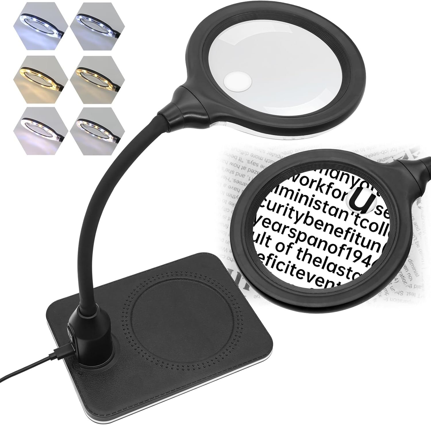 high-powered magnifiers