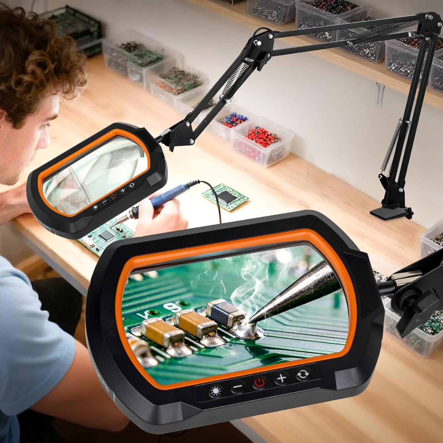 adjustable magnifiers