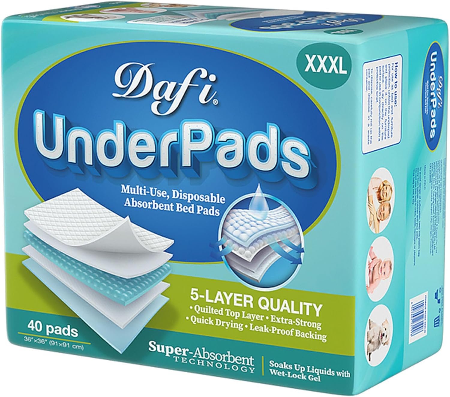 absorbent bed pads