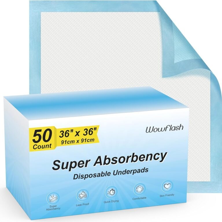 absorbent bed pads