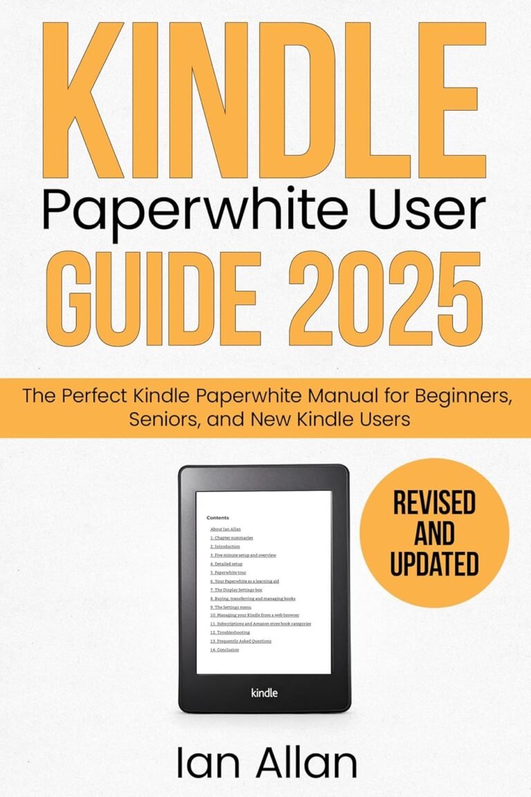 Kindle for seniors