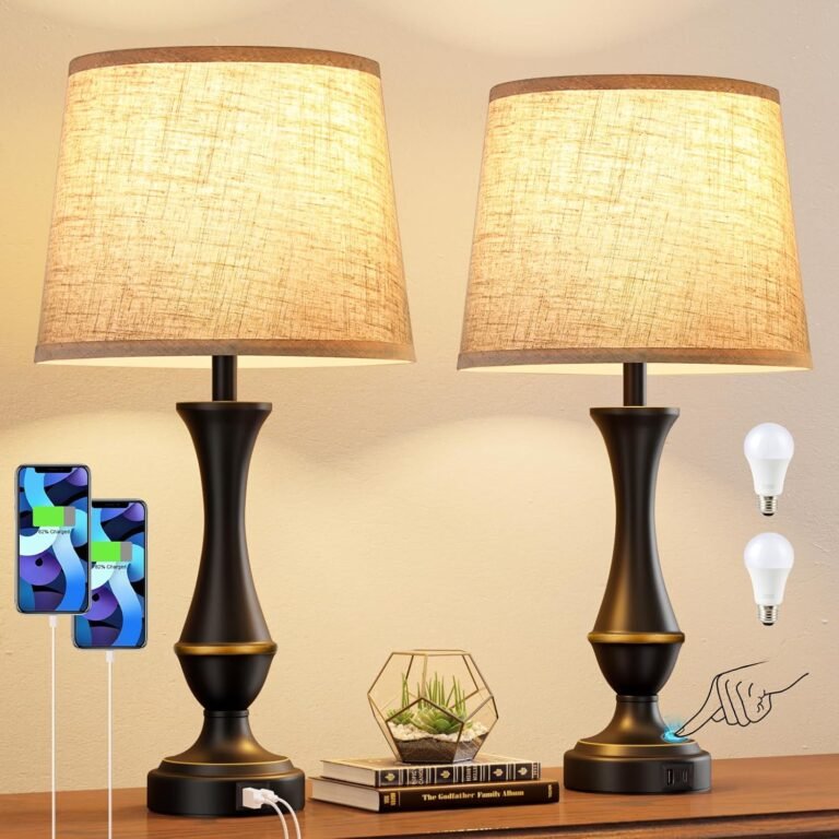 table lamps with USB ports