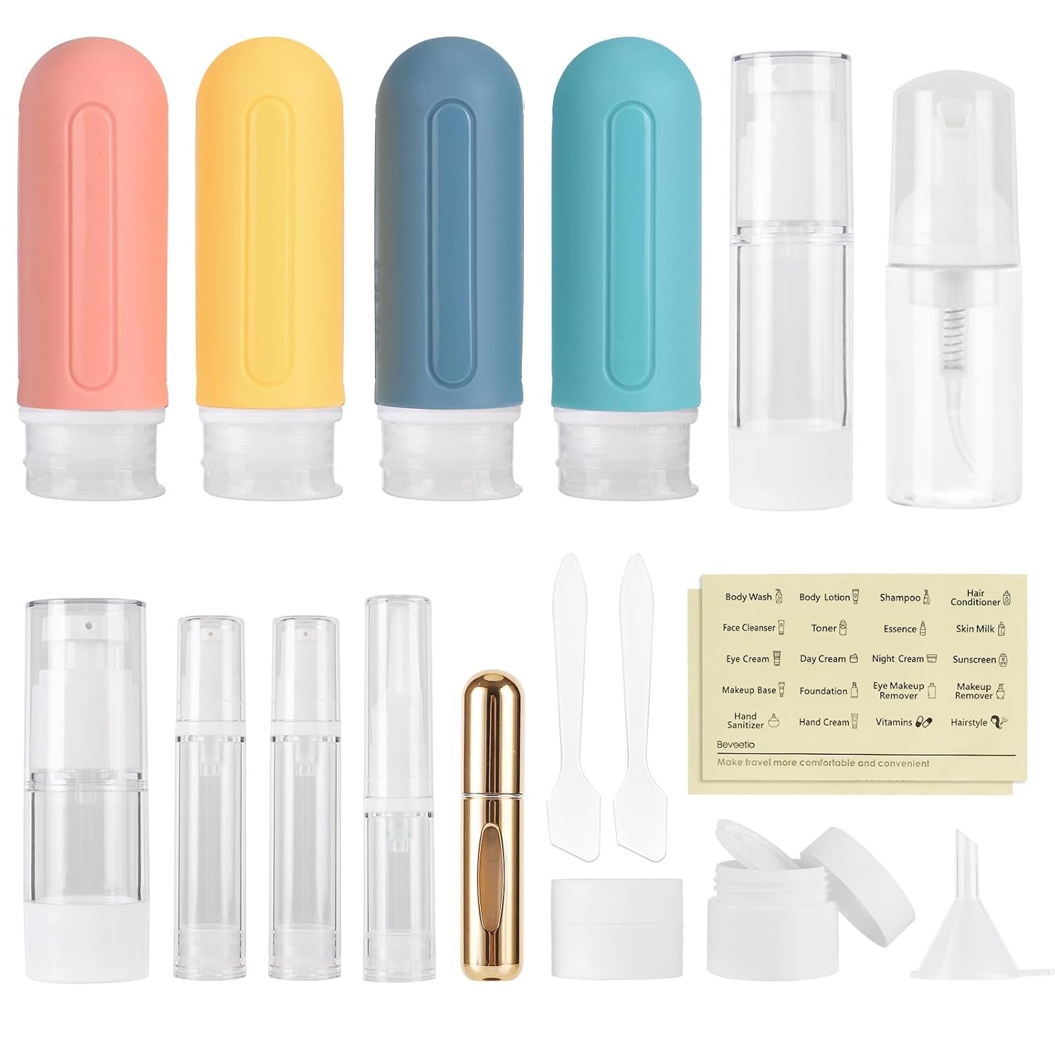 Travel-sized toiletries for cruises