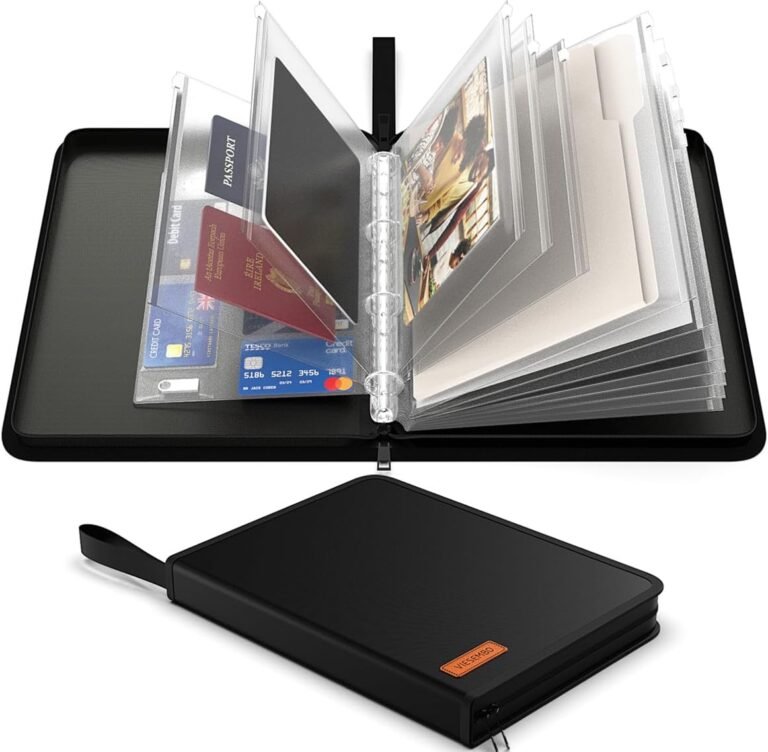 Travel organizer for documents