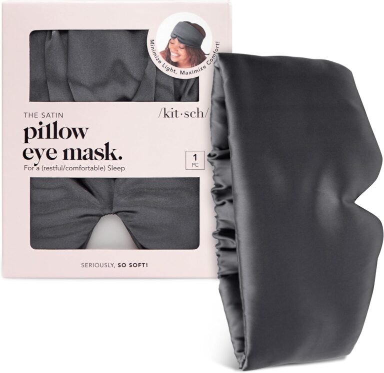 Eye mask for sleeping on planes