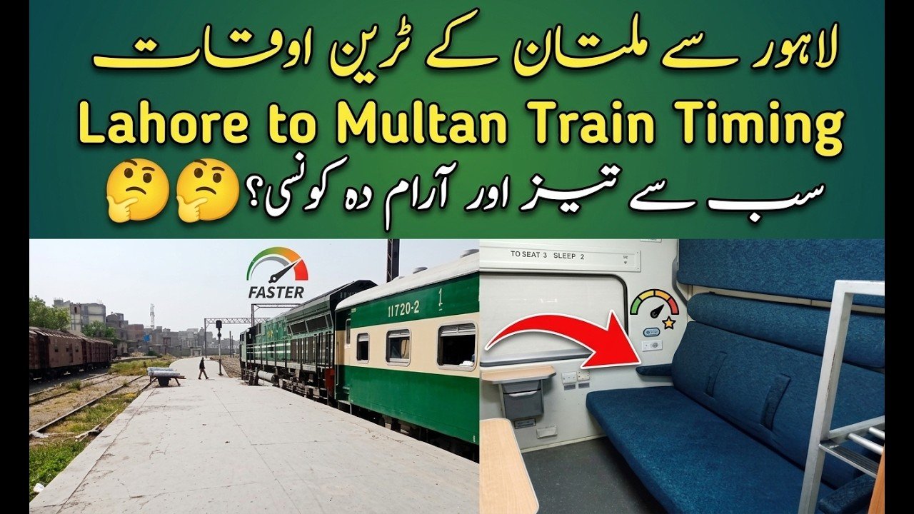 Train travel: Train Schedules