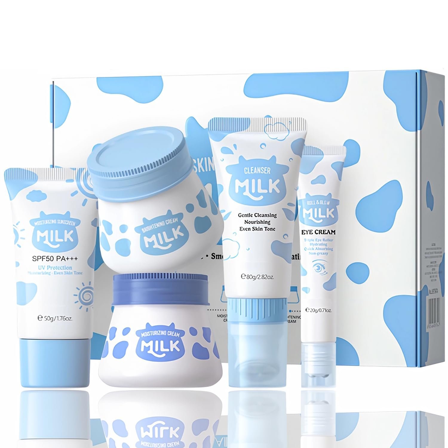 Compact skincare set