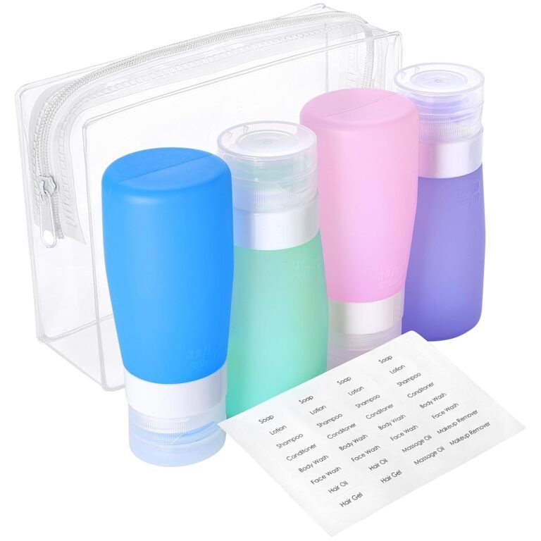 Travel-sized toiletries for cruises