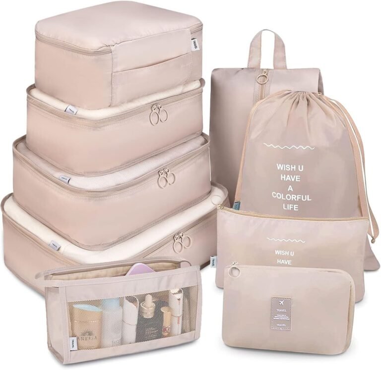 Luggage organizer packing cubes