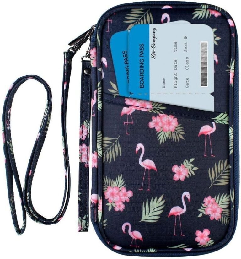 Travel organizer for documents