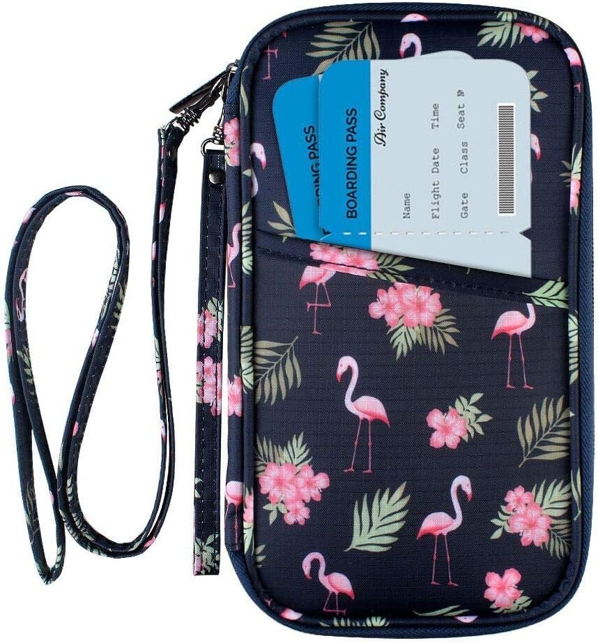 Travel organizer for documents