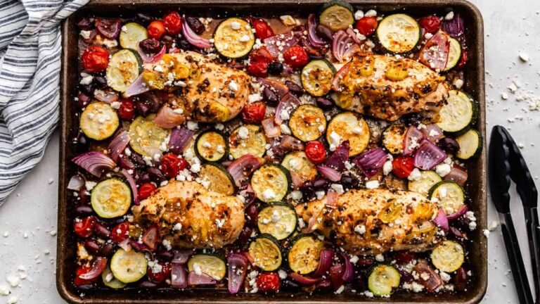 Sheet Pan Chicken & Sausage Dinners
