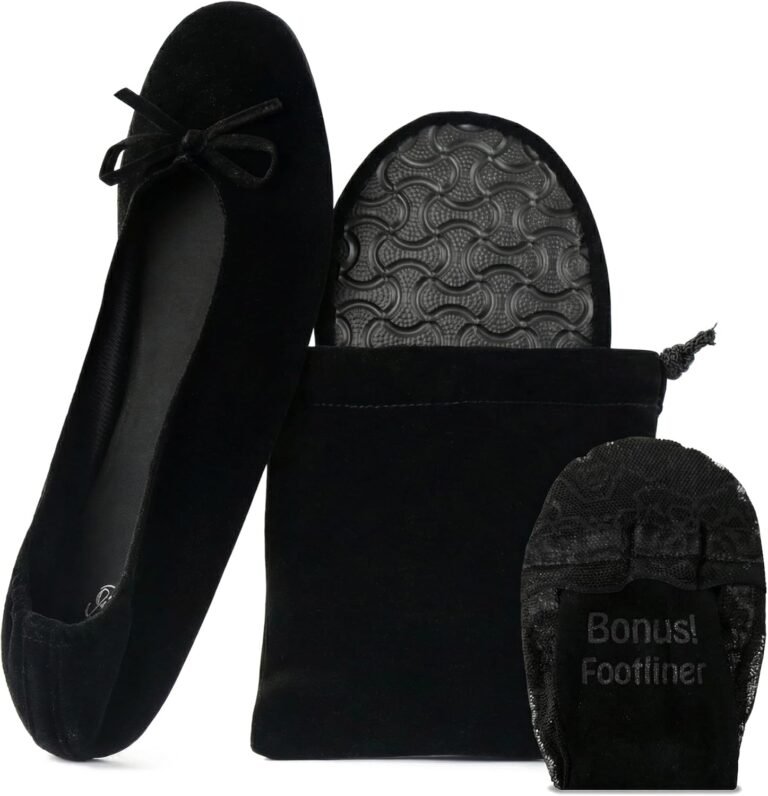 Packable travel flats