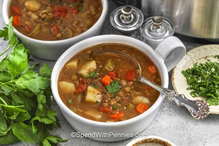 Slow Cooker Lentil Soup