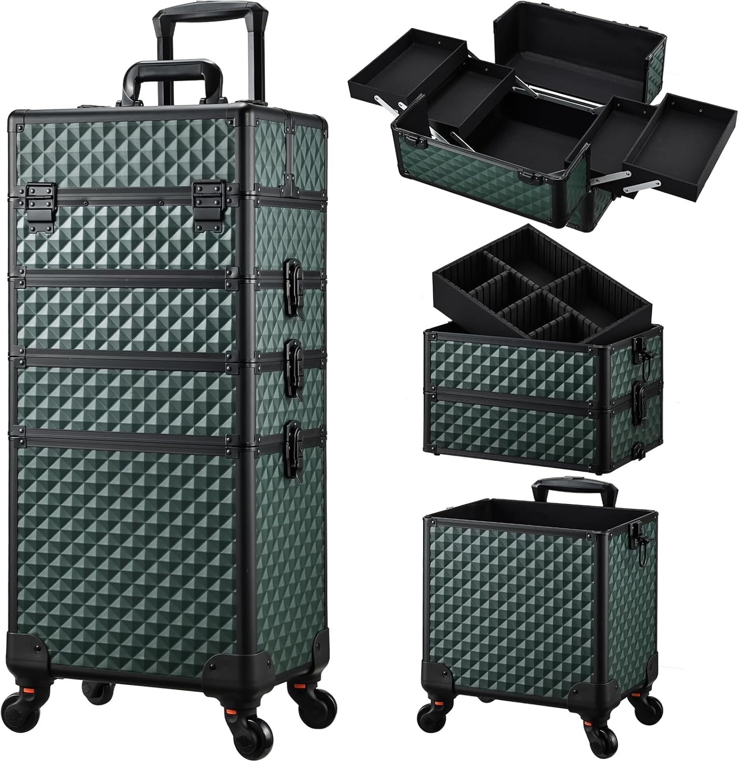 Travel trunk with wheels