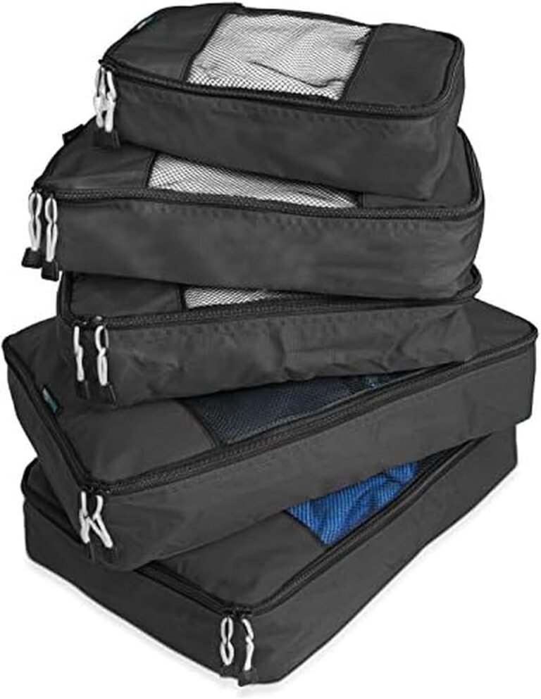 Luggage organizer packing cubes