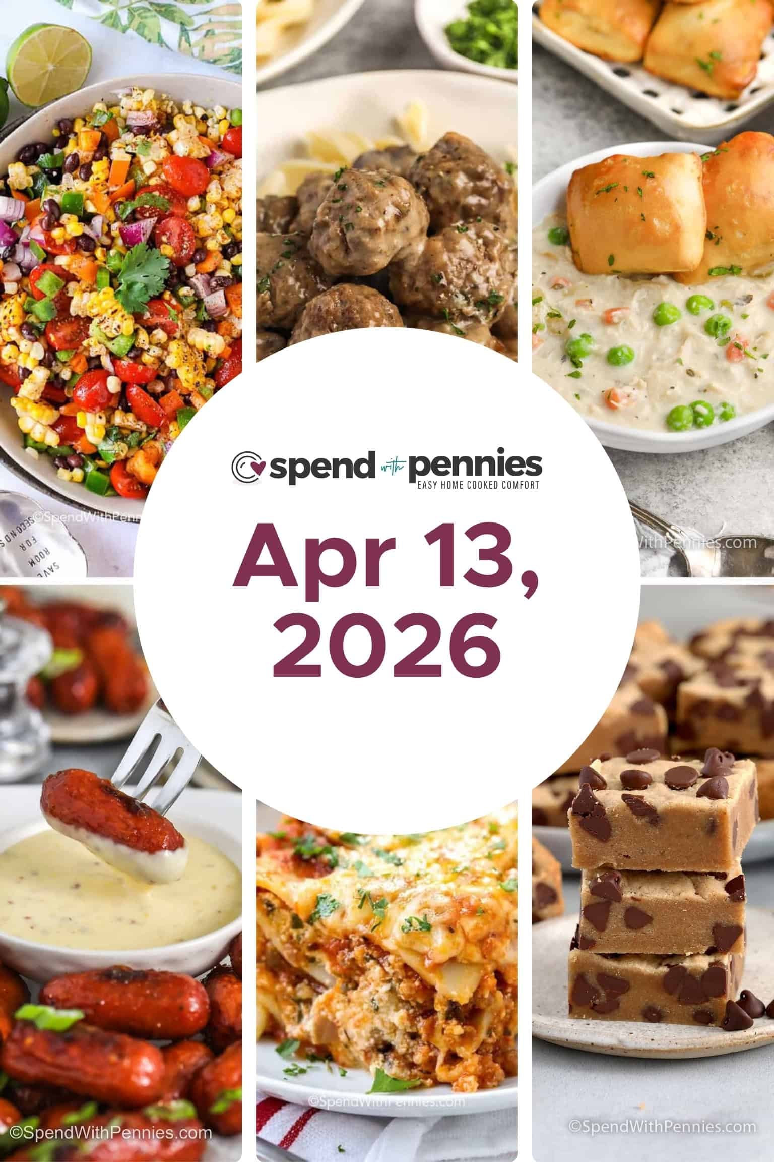Weekly Meal Plan Apr 13, 2026 FT