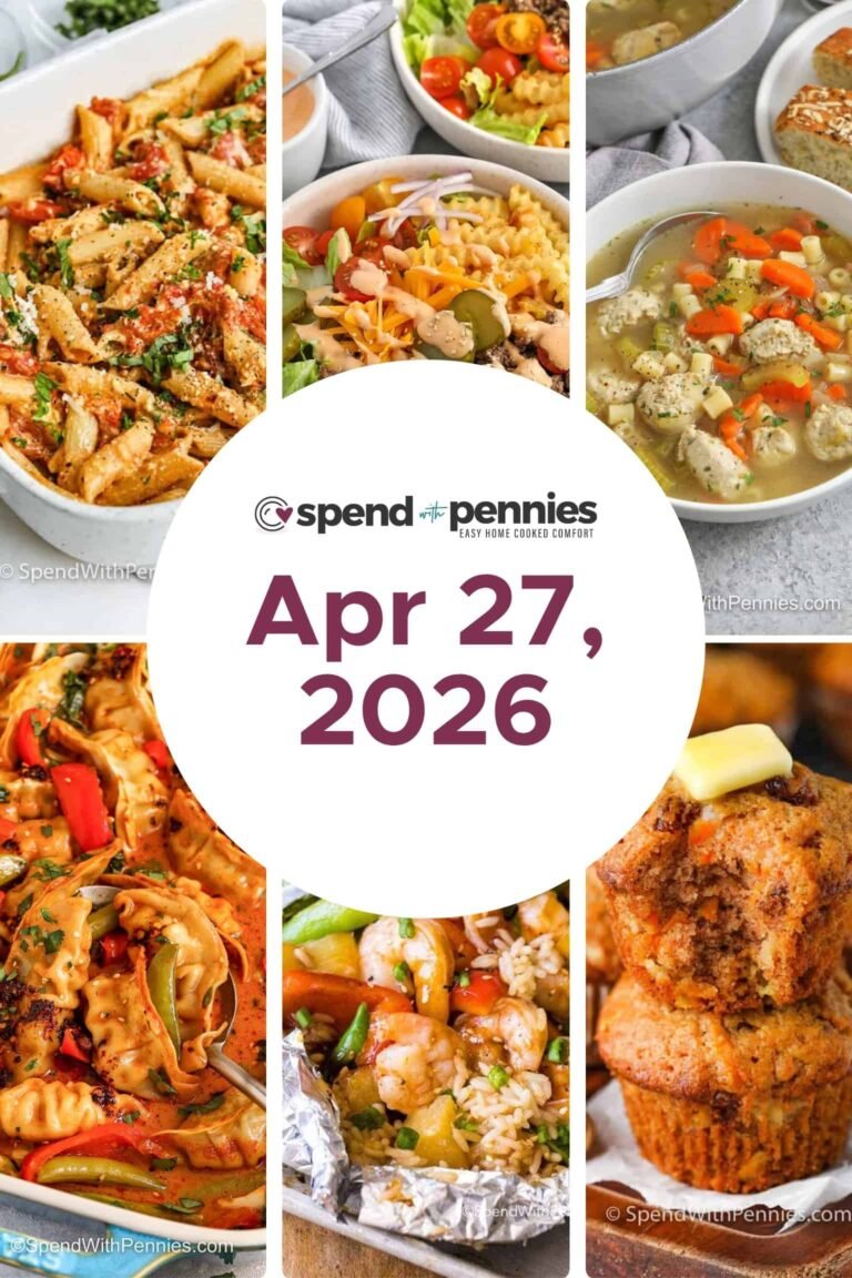 Weekly Meal Plan Apr 27, 2026 FT