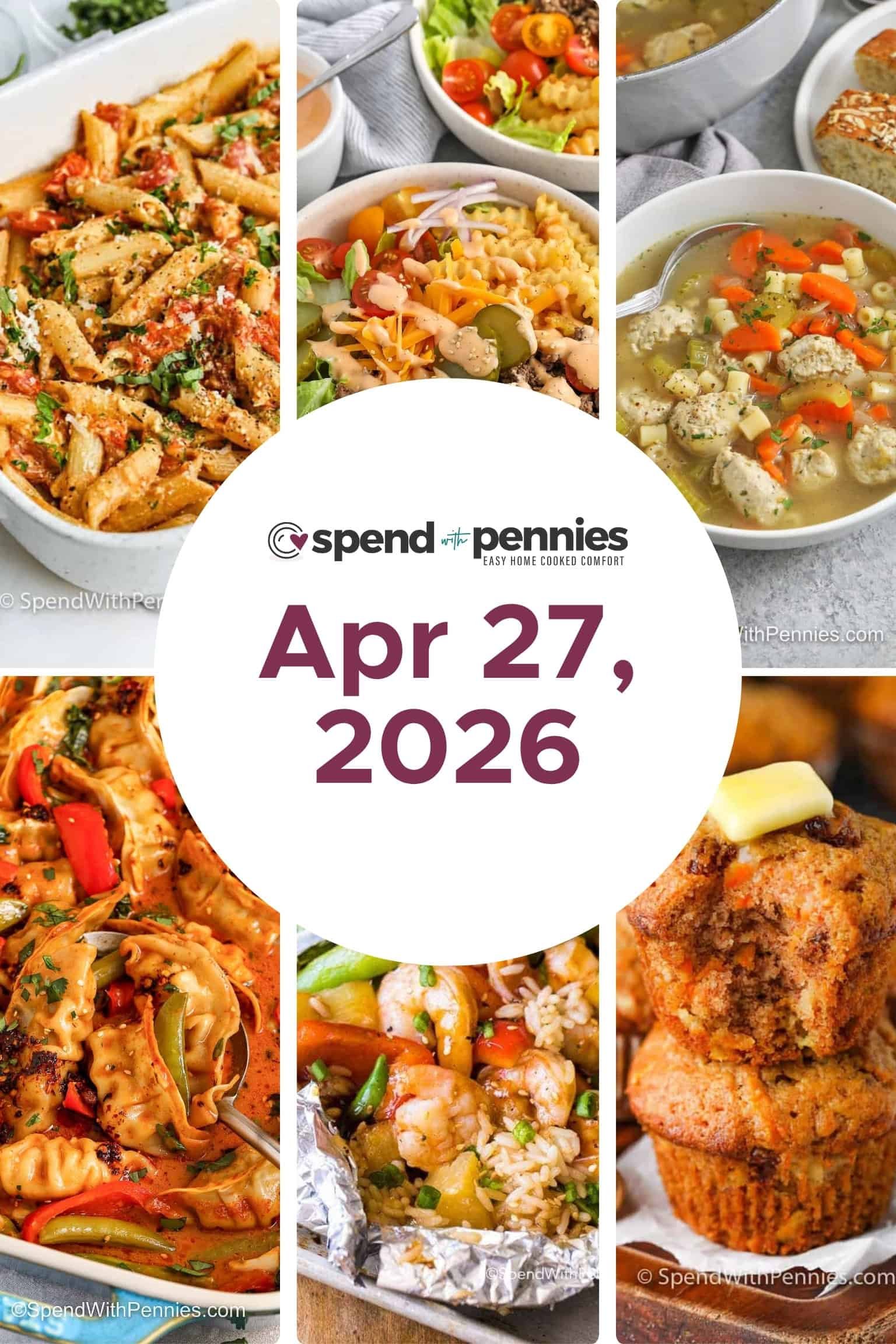 Weekly Meal Plan Apr 27, 2026 FT