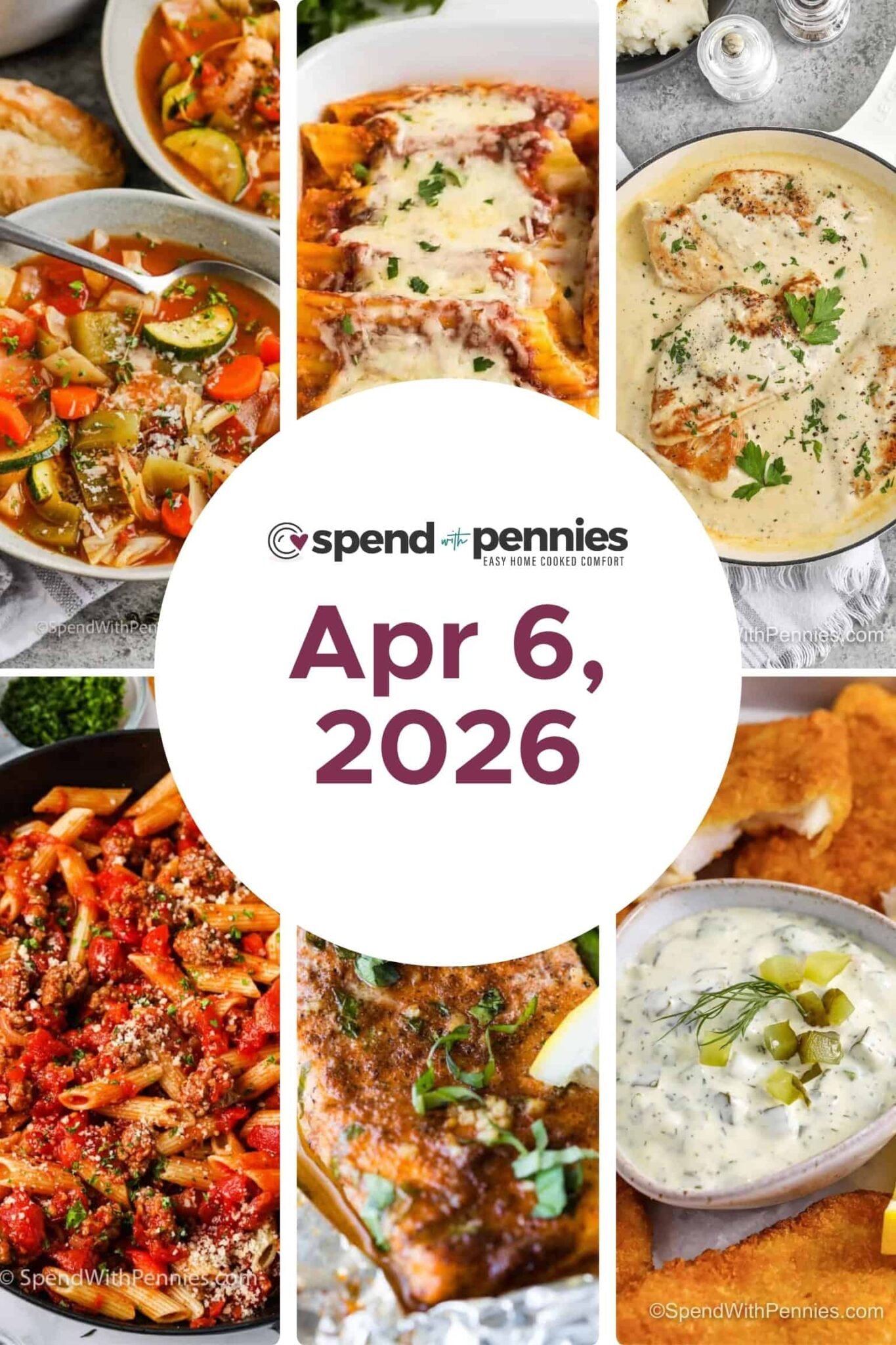 Weekly Meal Plan Apr 6, 2026 FT