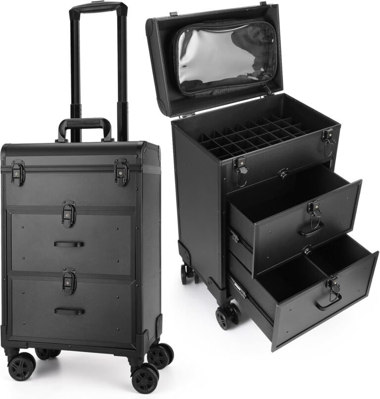 Travel trunk with wheels