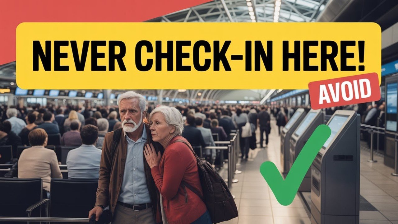 Airplane travel: Online Check-In