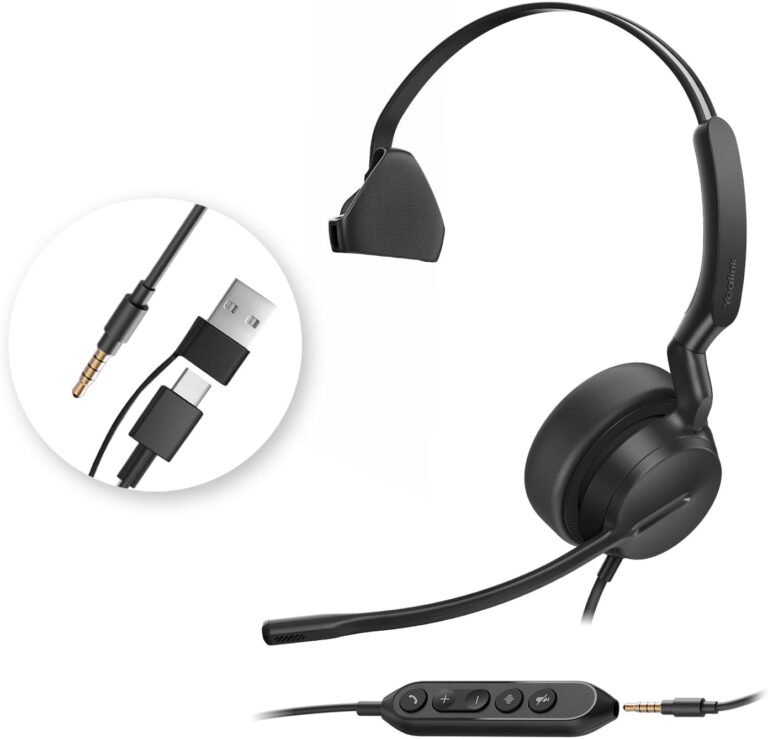 noise-canceling headphones with microphone