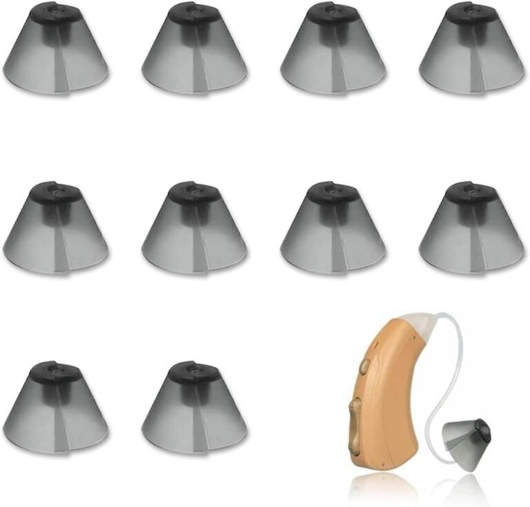 10 Counts Hearing Aid Ear Tips Replacement Fit Standard Rece...