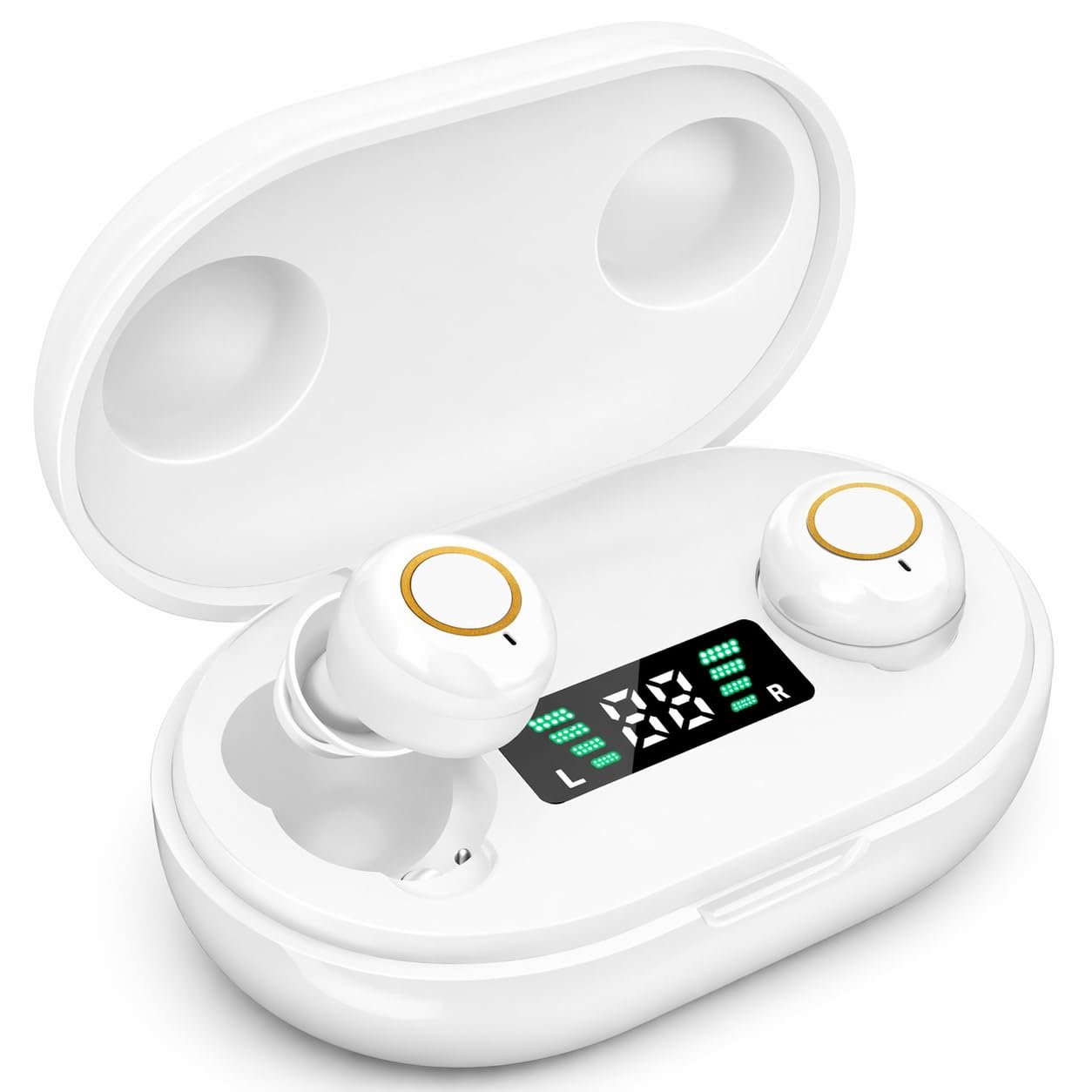 Rechargeable Hearing Amplifier for Seniors with Charging Cas...