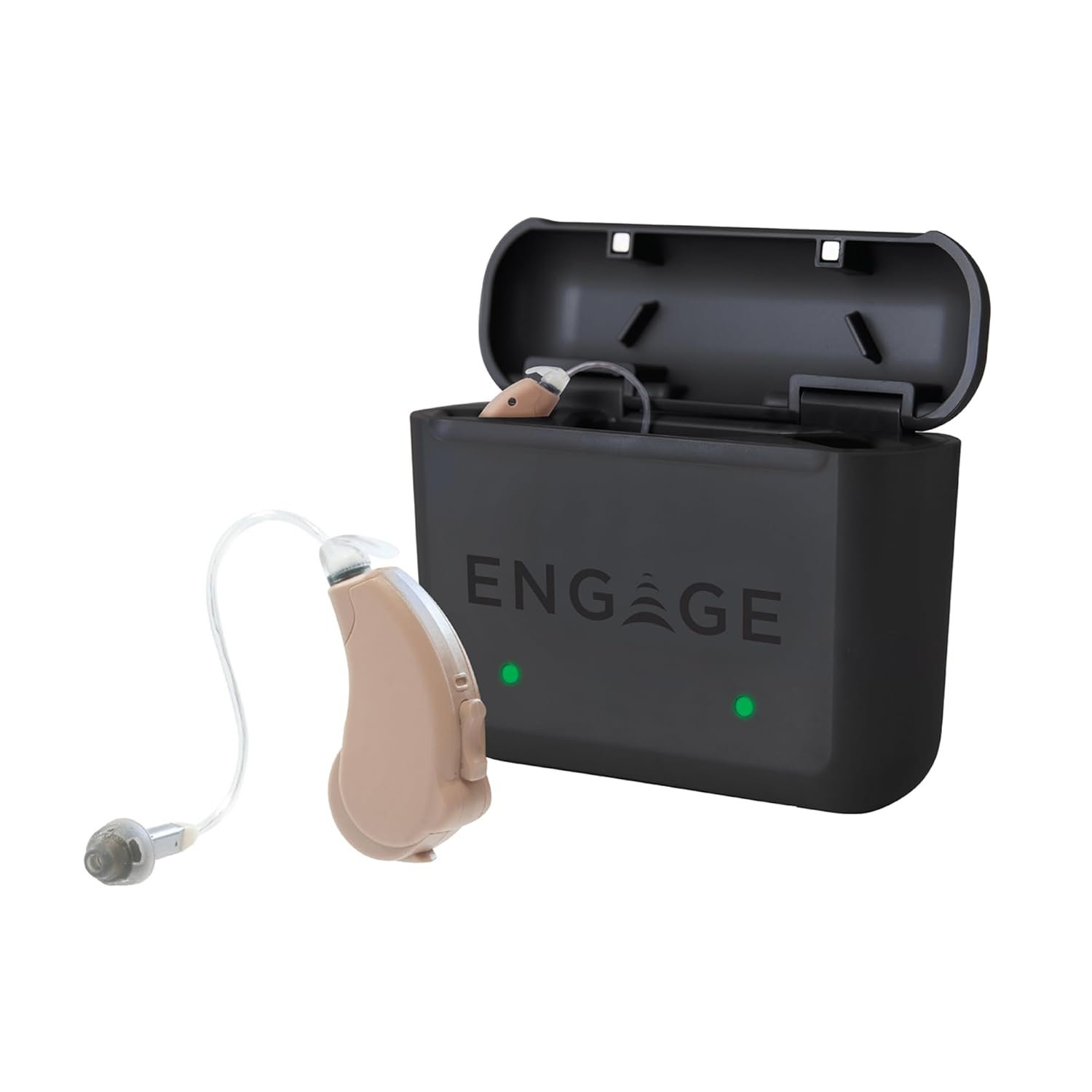 Lucid Hearing Engage Premium Rechargeable OTC Hearing Aids, ...