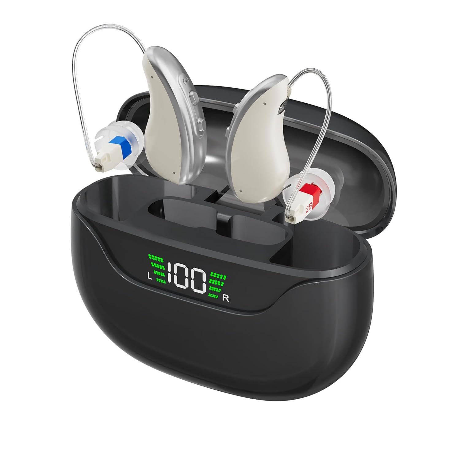Rechargeable Hearing Aids for Seniors with Noise Reduction|O...