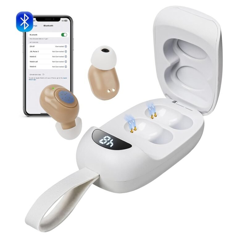 Hearing Aids for Seniors & Adults with Hearing Loss, Bluetoo...