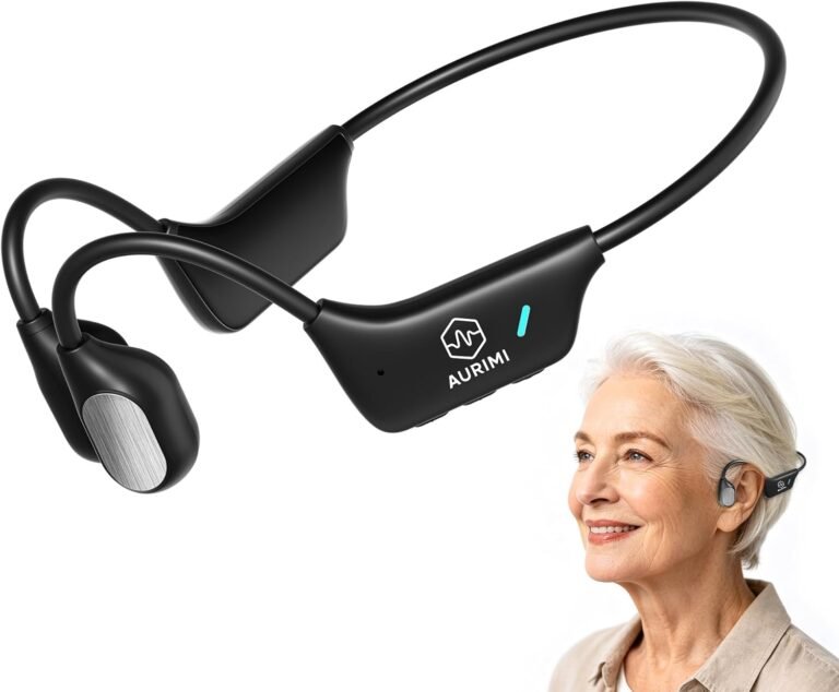 Aurimi Bone Conduction Hearing Amplifier Open Ear Comforta...