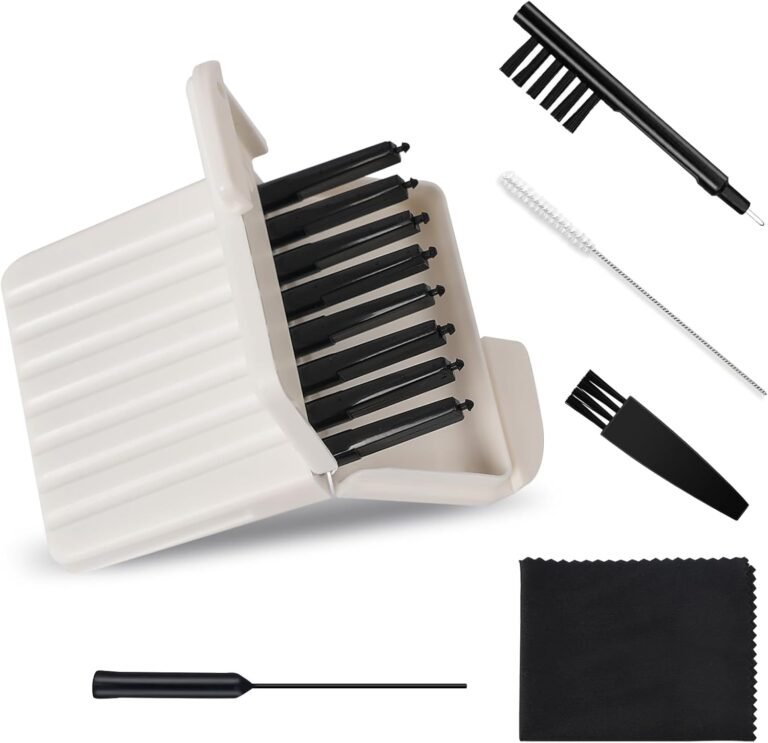 Hearing Aid Cleaning Kit, Hearing Aid Wax Guards Filters Cer...