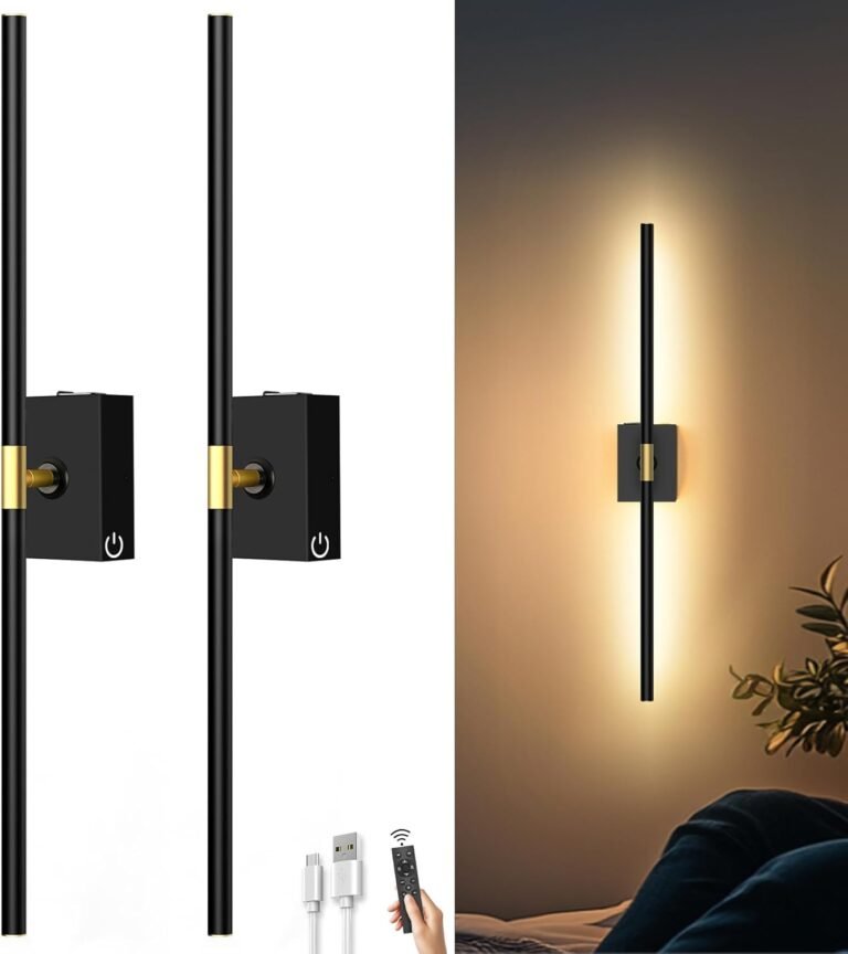 wall-mounted sconces