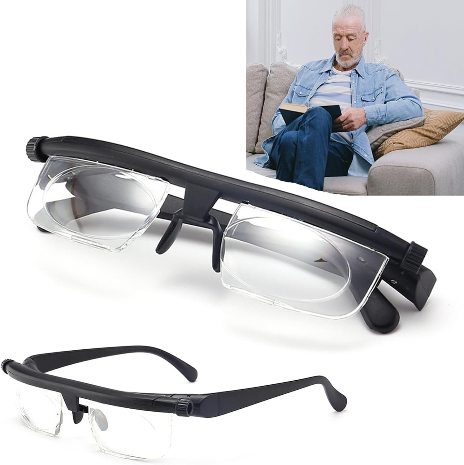 senior adjustable reading glasses
