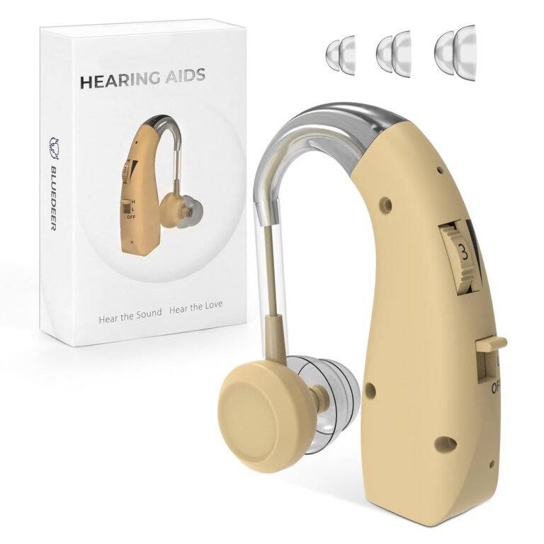 Blue Deer OTC Hearing Aid for Seniors Adults with Ear