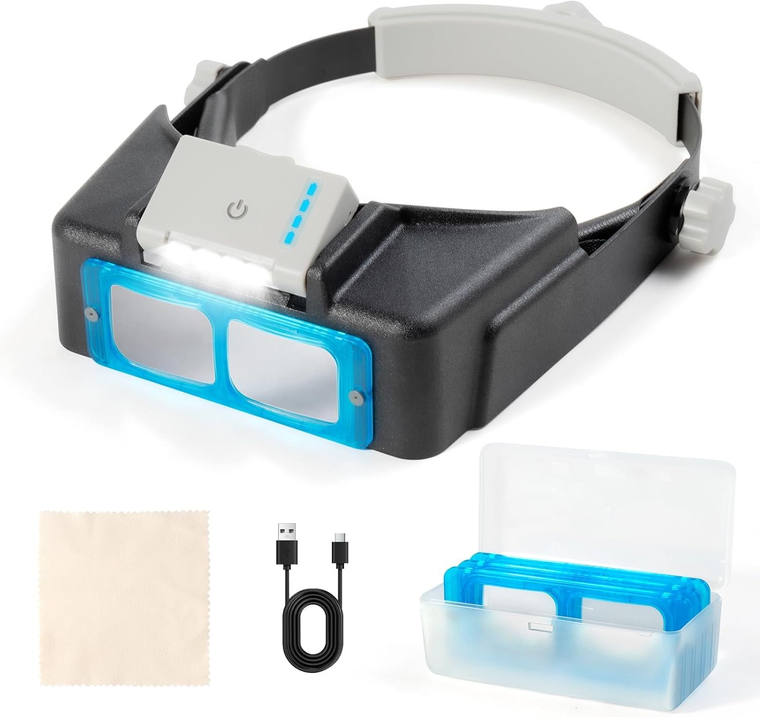 magnifying visor