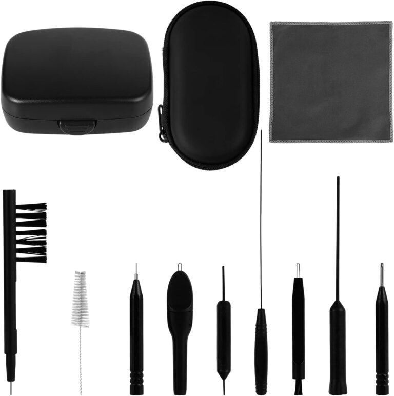 12pcs Hearing Aid Cleaning Kits, Hearing Aid Cleaning Tools ...
