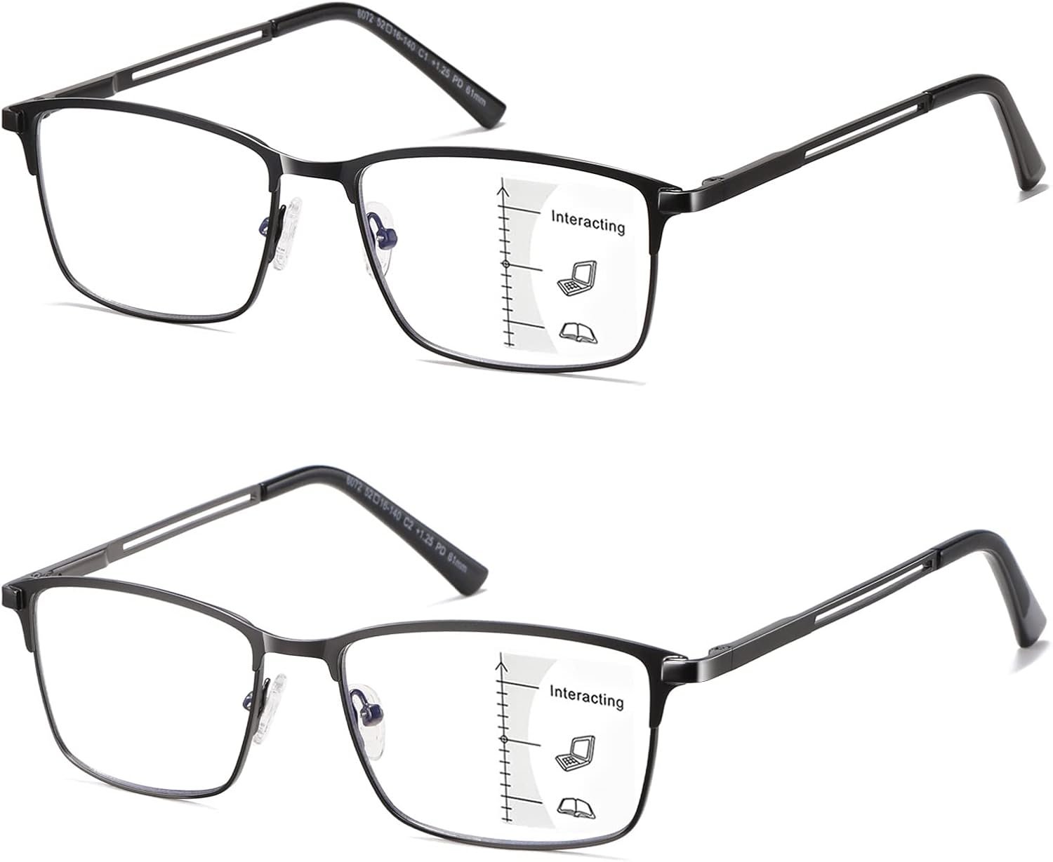 progressive reading glasses men