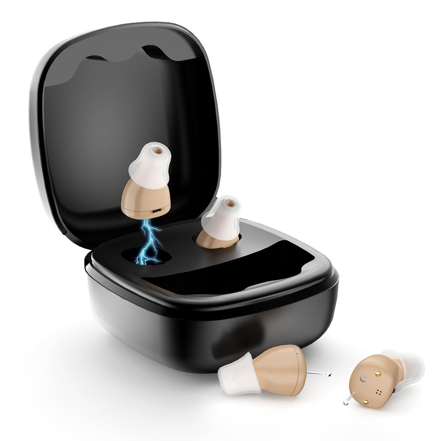 Invisible CIC Hearing Aids for Seniors, Rechargeable In the ...