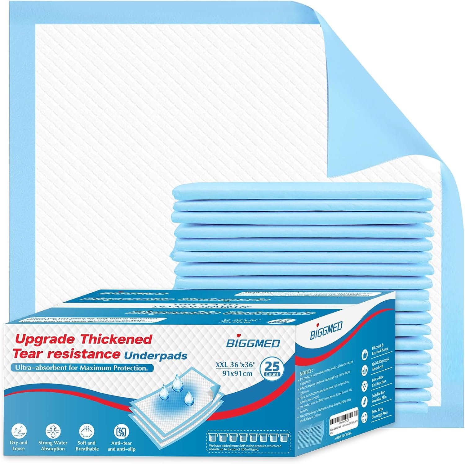 absorbent bed pads