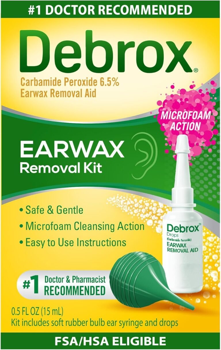 Debrox Ear Wax Removal Kit, Bulb Syringe & 0.5 Fl