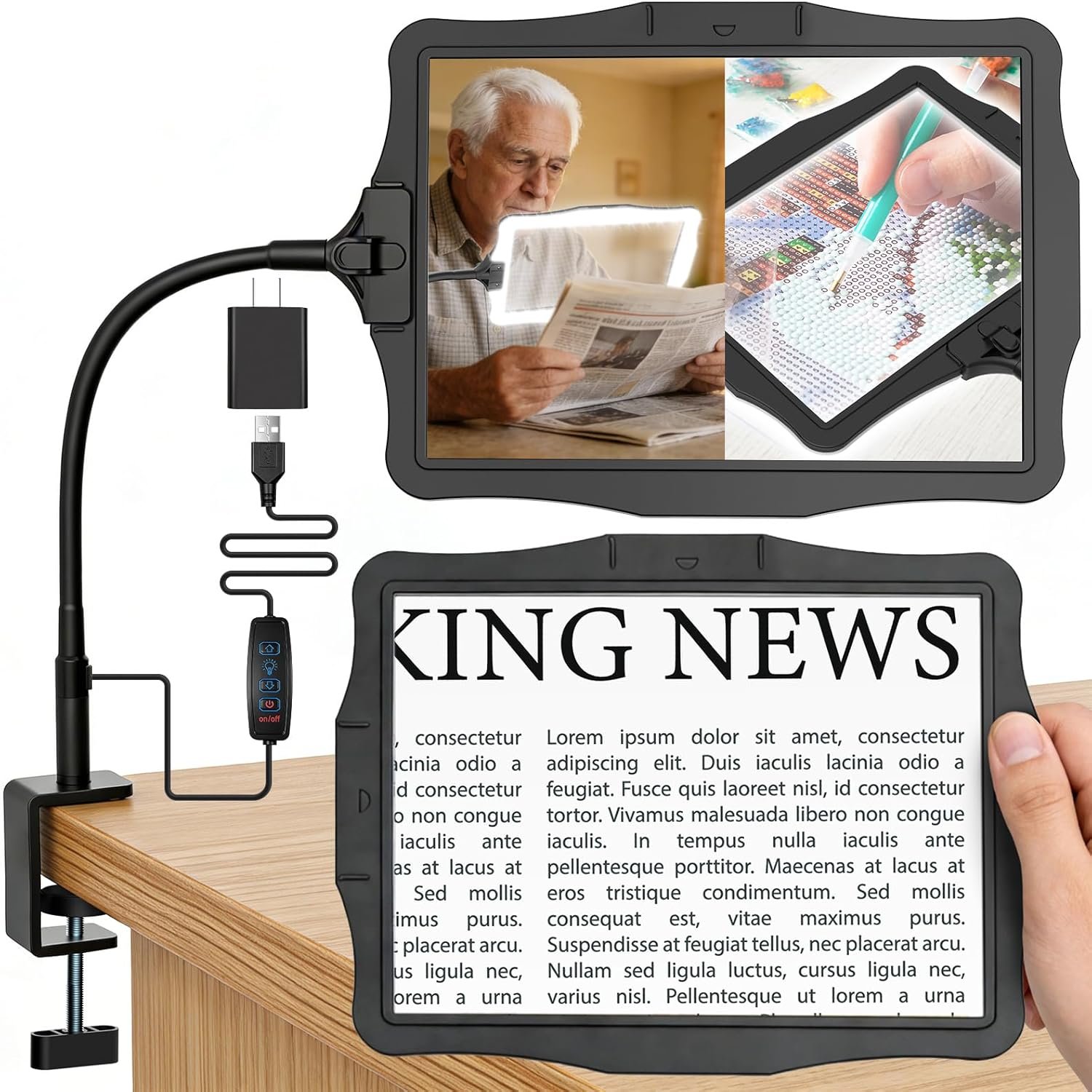 adjustable magnifiers