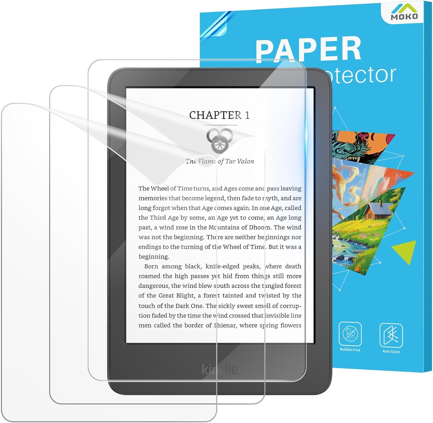 Kindle screen protector