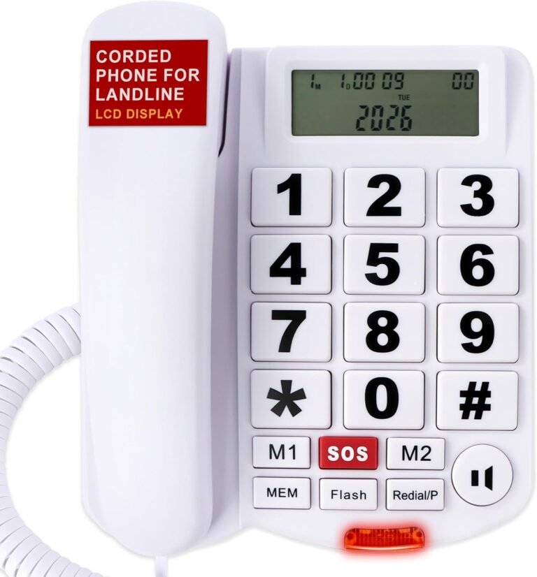 battery-operated amplified phones